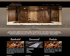 Larson's Custom Cabinets Launches New Website